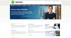 Desktop Screenshot of aecero.com